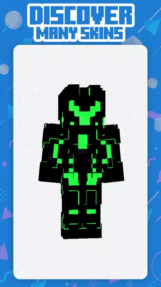 Neon Squad Skin Minecraft Screenshot 0