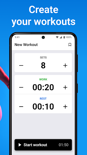 Interval Timer: Tabata Workout Screenshot 1