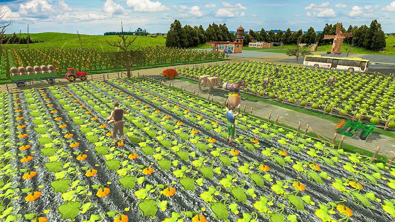 Farming Empire Harvester Game Screenshot 3