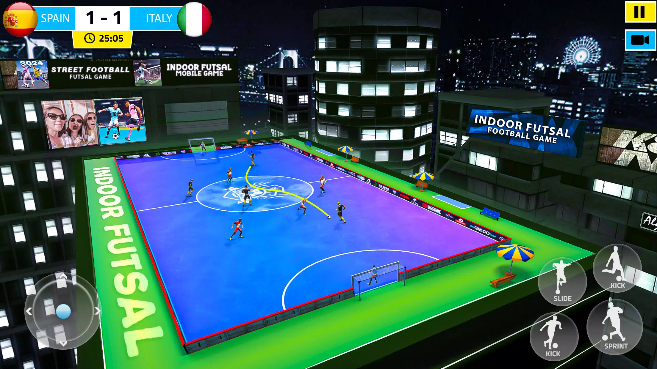 Indoor Futsal: Football Games Ekran Görüntüsü 0