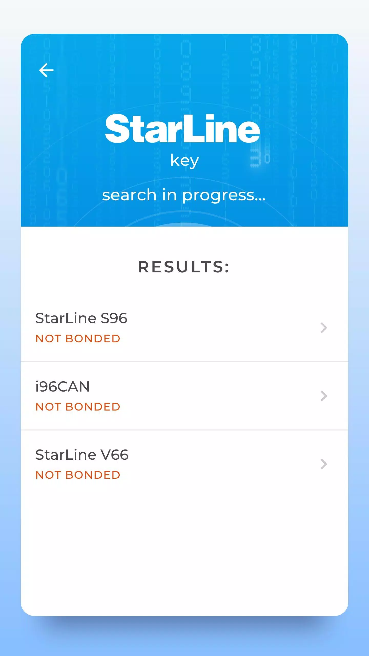 StarLine Key Schermafbeelding 1