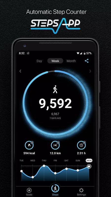 StepsApp – Step Counter Screenshot 0