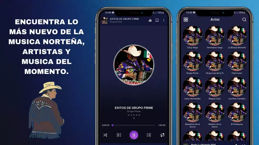 Música Norteña Mexicana Tangkapan skrin 2