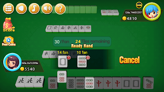 Mahjong 2P: Chinese Mahjong Captura de pantalla 2