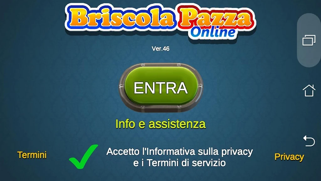 Briscola Pazza OnLine Скриншот 0