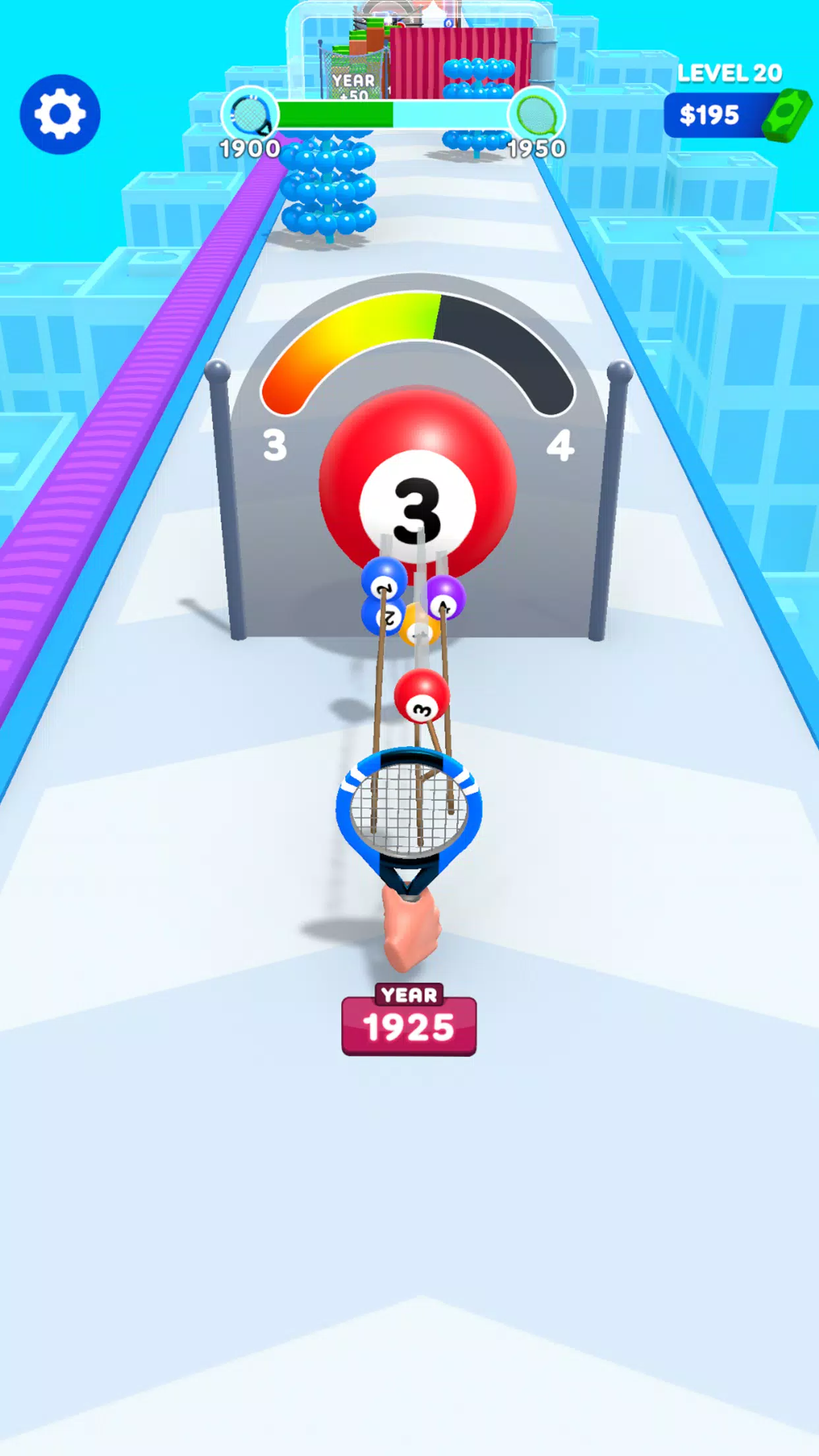 Racket Run Captura de pantalla 0