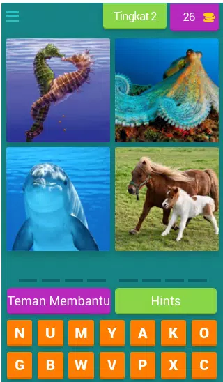 Tebak-tebakan Gambar Hewan Ảnh chụp màn hình 2