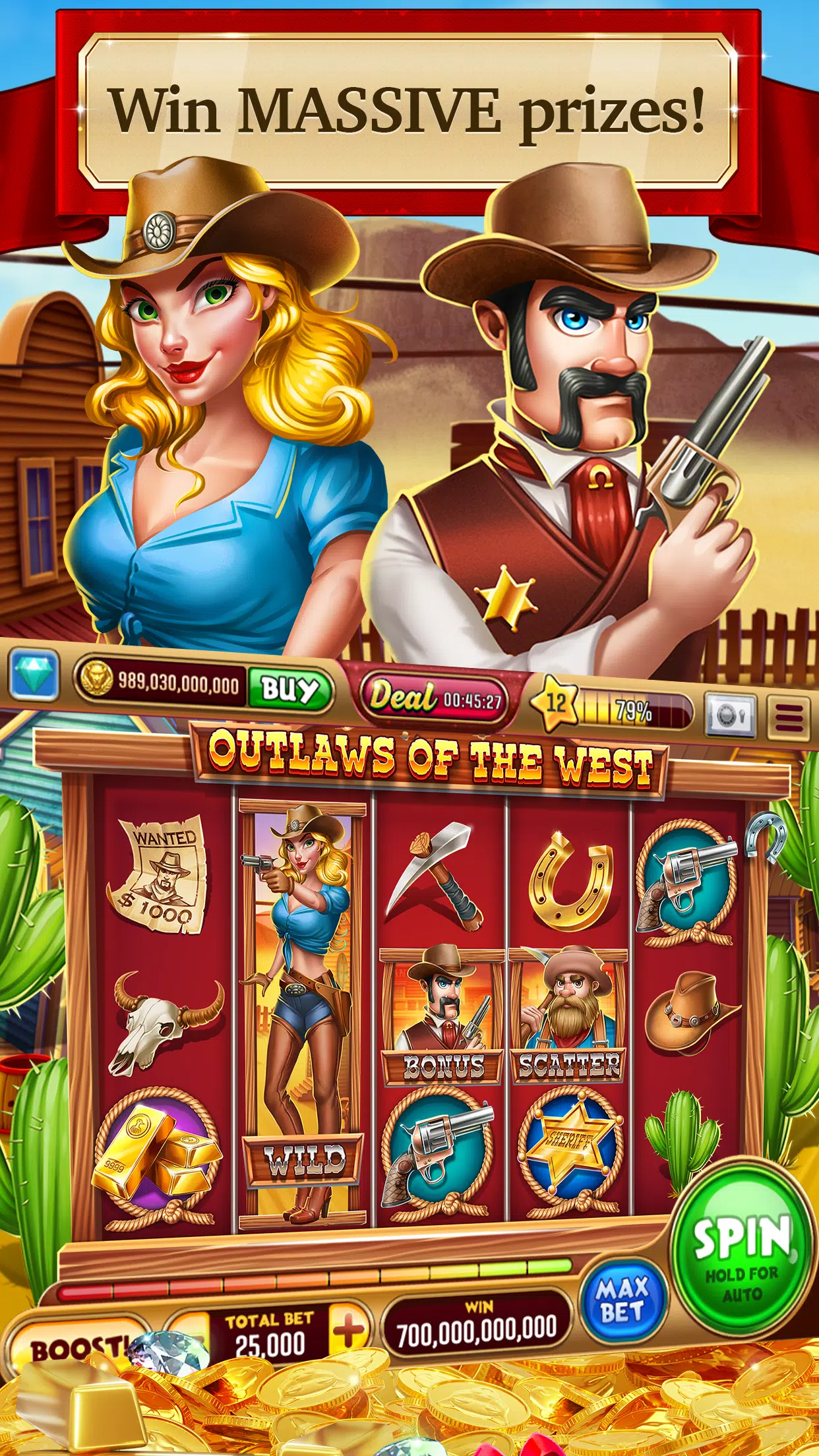 Slots Panther Vegas: Casino Ekran Görüntüsü 3