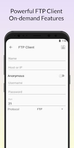 FTP Tool - FTP Server & Client Скриншот 1