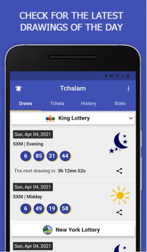 TCHALAM: Lottery with Haitian Spiritual Numbers Captura de pantalla 1