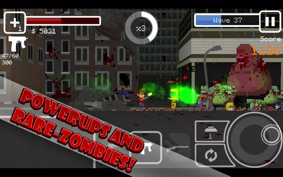 Undead Pixels: Zombie Invasion Ảnh chụp màn hình 2