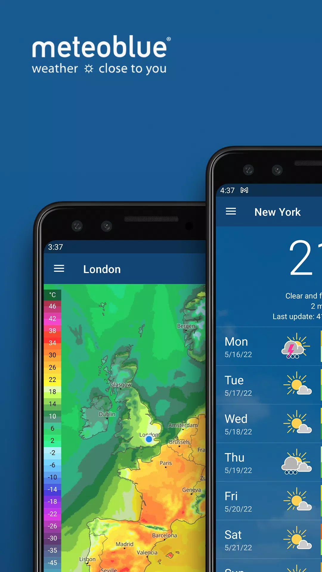 meteoblue Скриншот 0