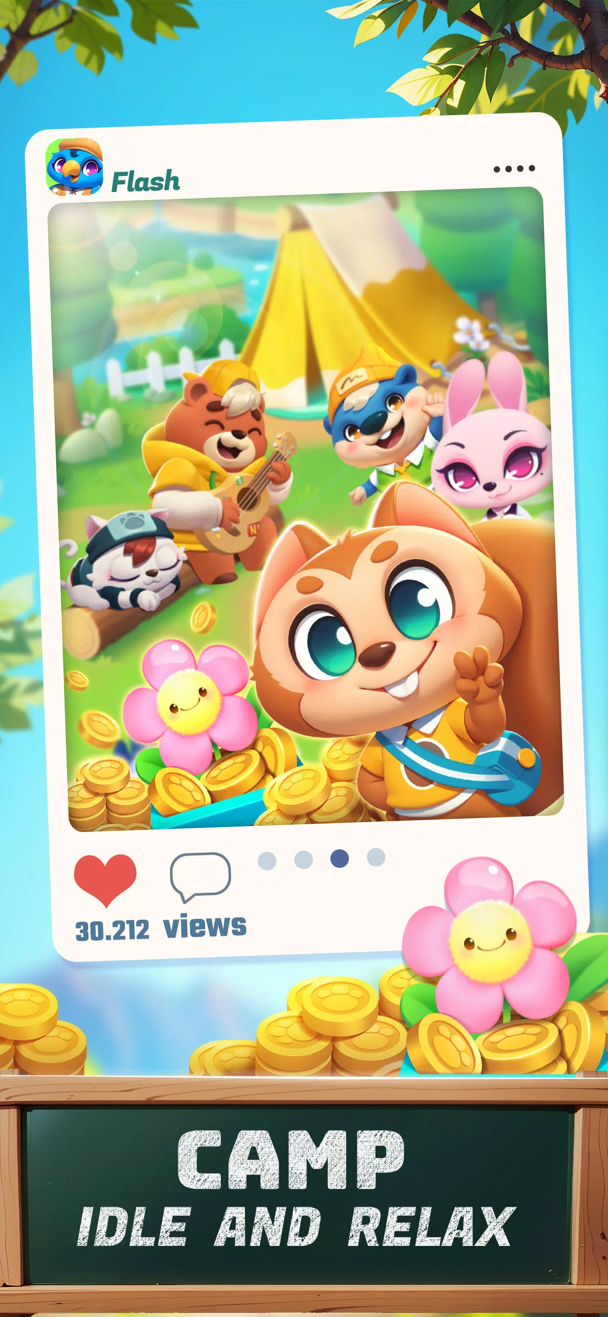 Camp Pop - Bubble Shooter 스크린샷 1