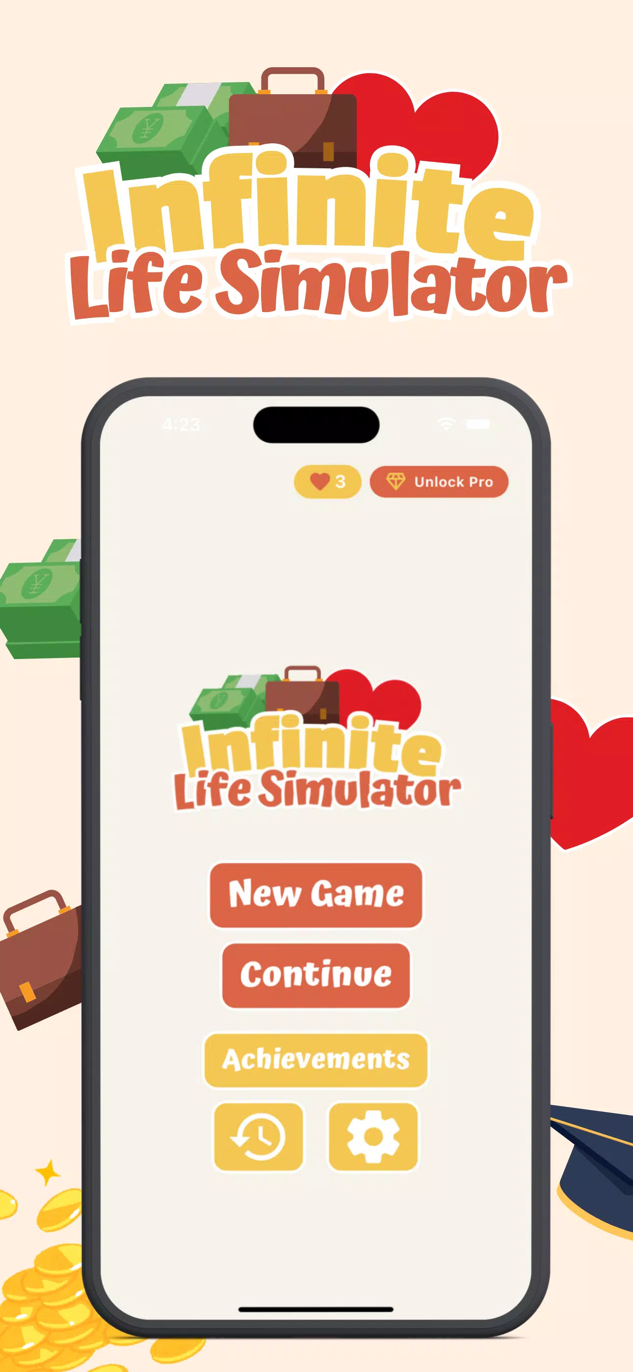 Infinite Life Simulation Schermafbeelding 0