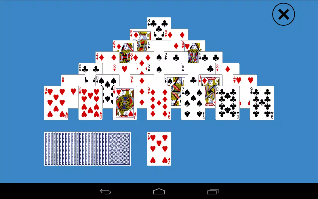 Classic Pyramid Solitaire Скриншот 3