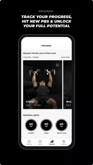 Gymshark Training: Fitness App Capture d'écran 3