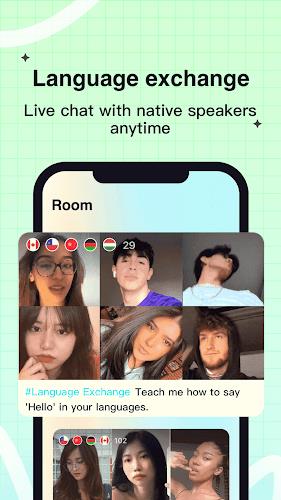 Yeetalk - Chat, Talk & Learn 스크린샷 1