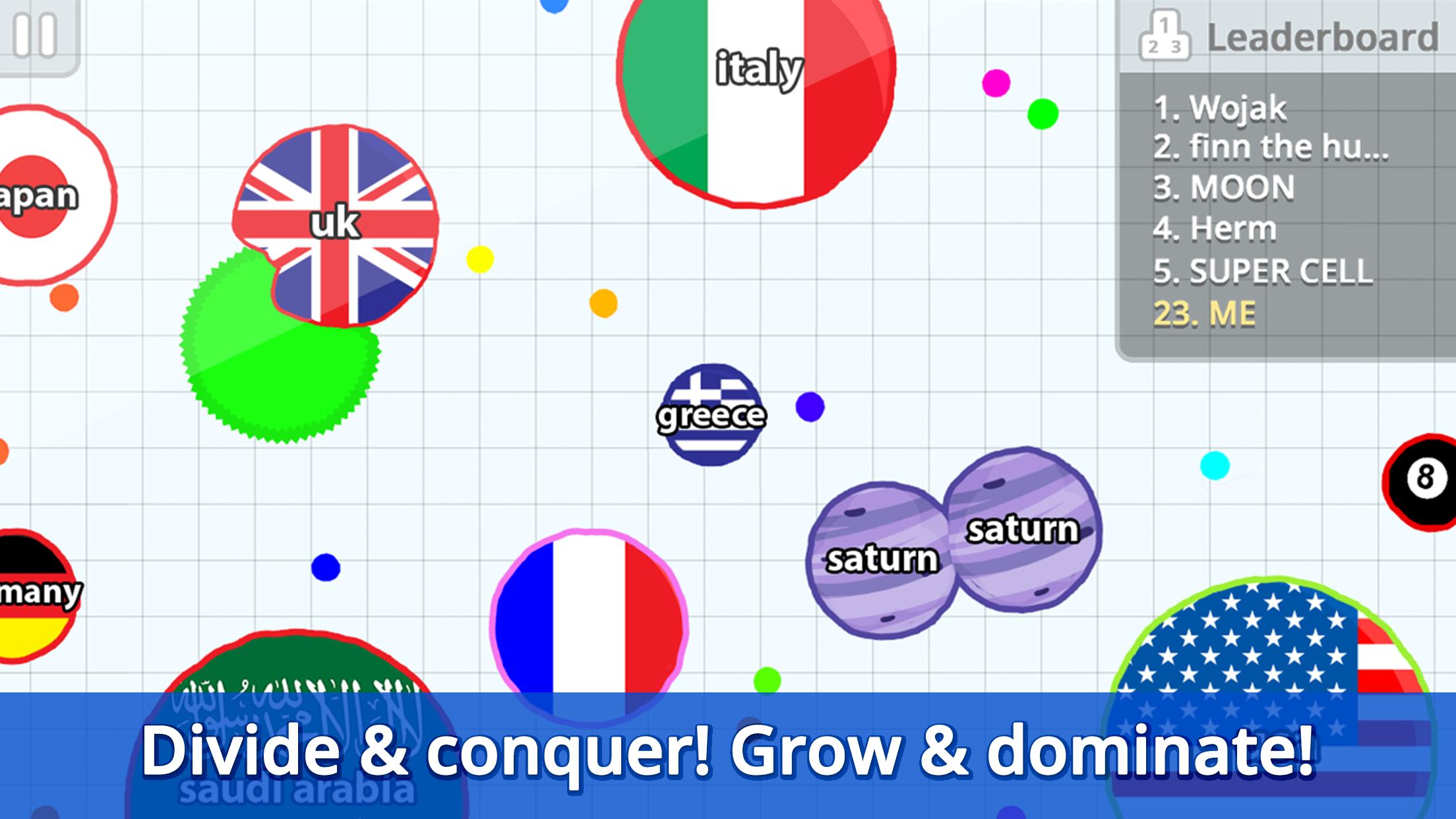 Agar.io 스크린샷 1