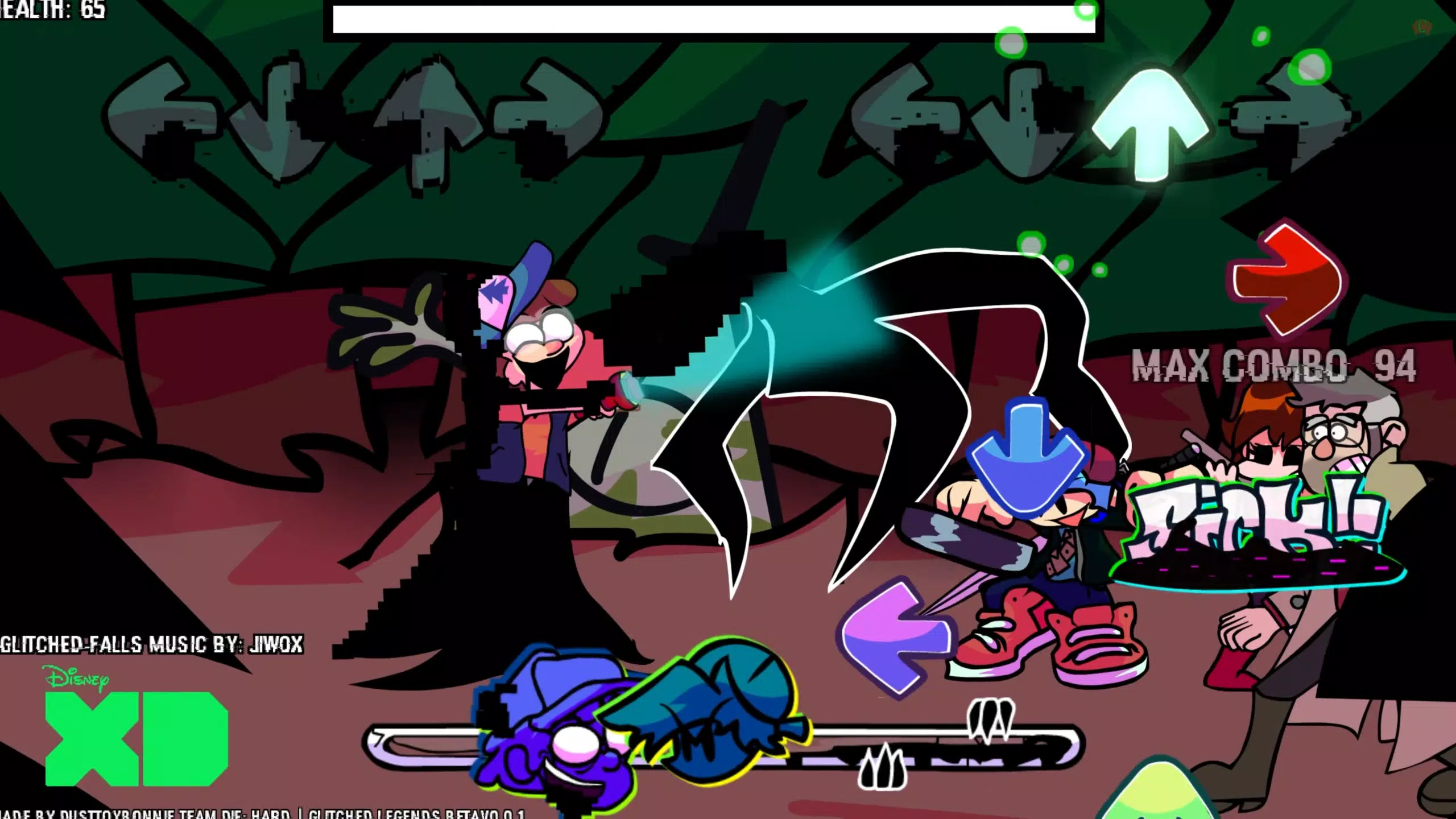 FNF Glitched legends Mod应用截图第0张