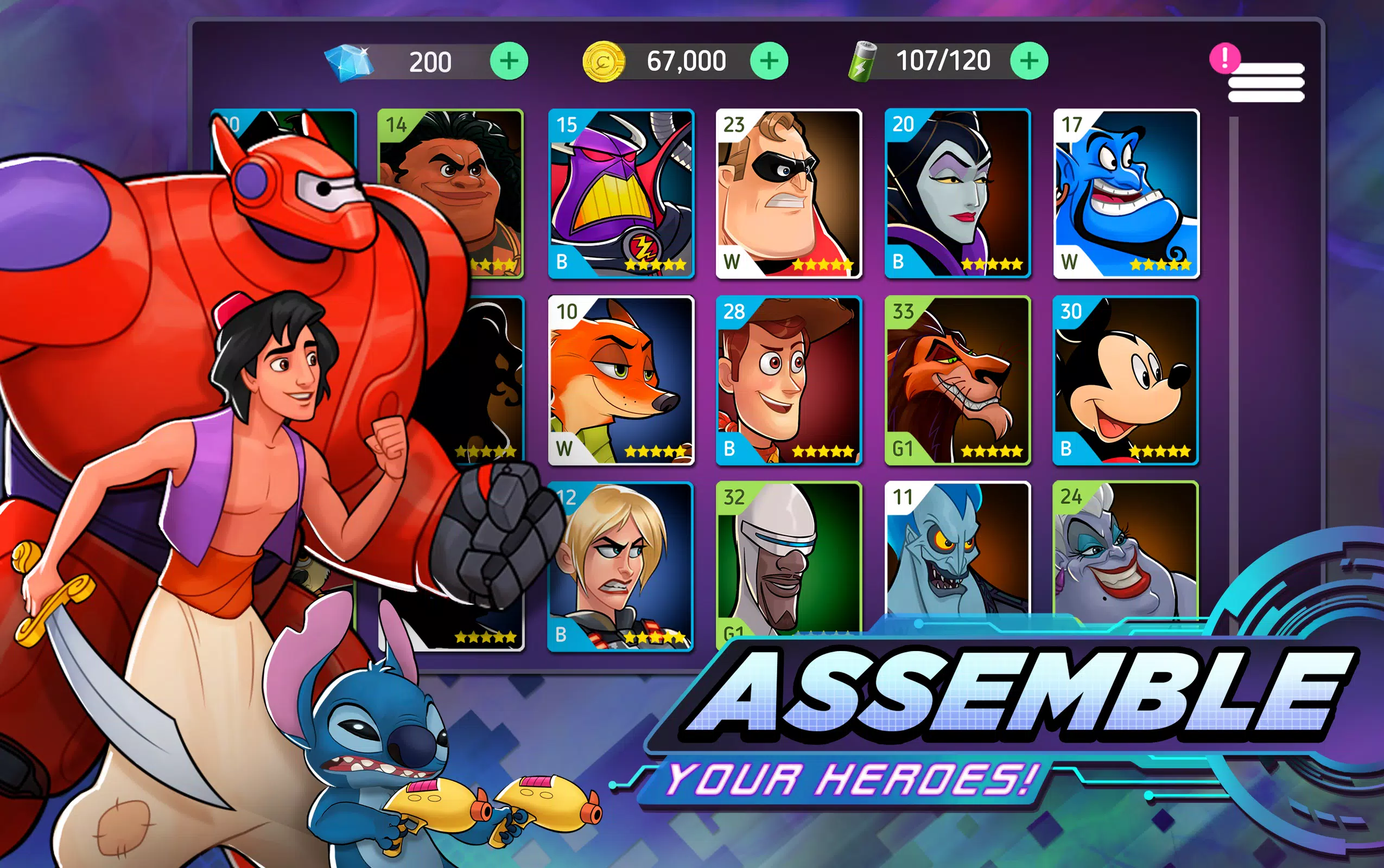 Disney Heroes スクリーンショット 2