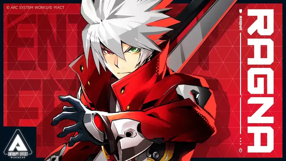 Ragna from BlazBlue Entropy Effect