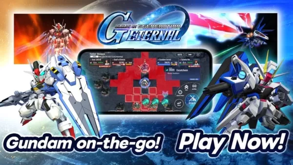 “現在在Android上的SD Gundam G Geration Enernal”