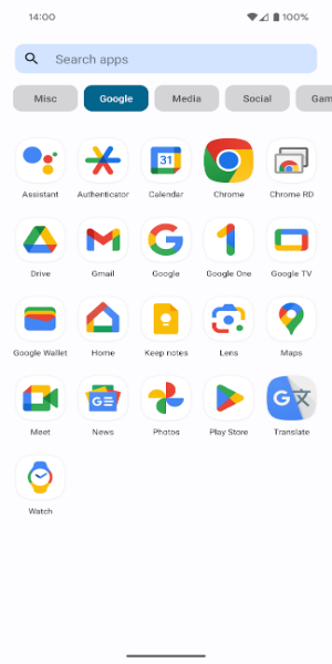 Nova Launcher Prime Mod Zrzut ekranu 0