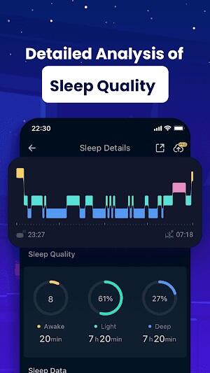 Sleep Monitor - Schlaftracker Captura de pantalla 3