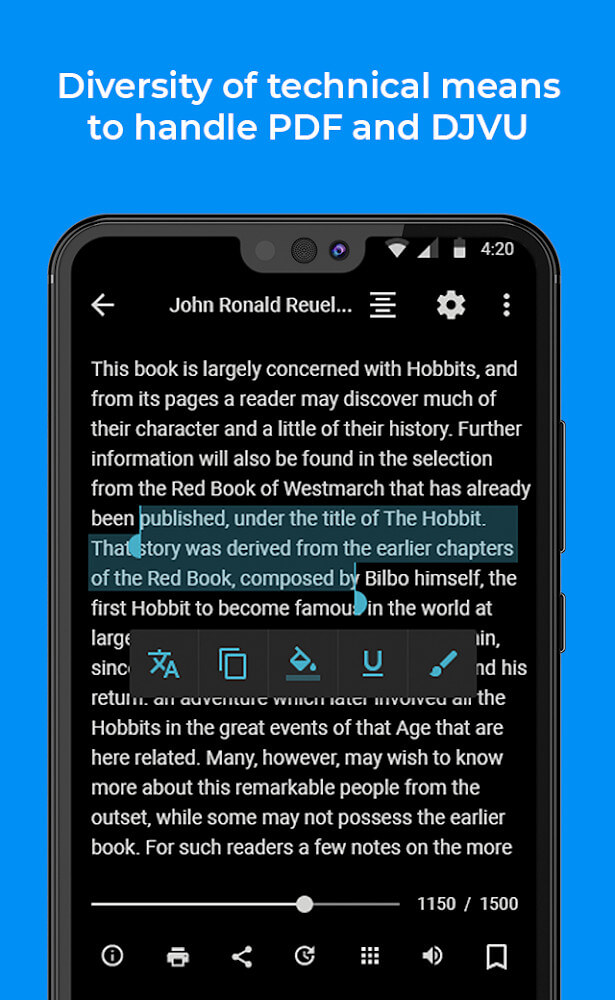 FullReader – e-book reader應用截圖第3張