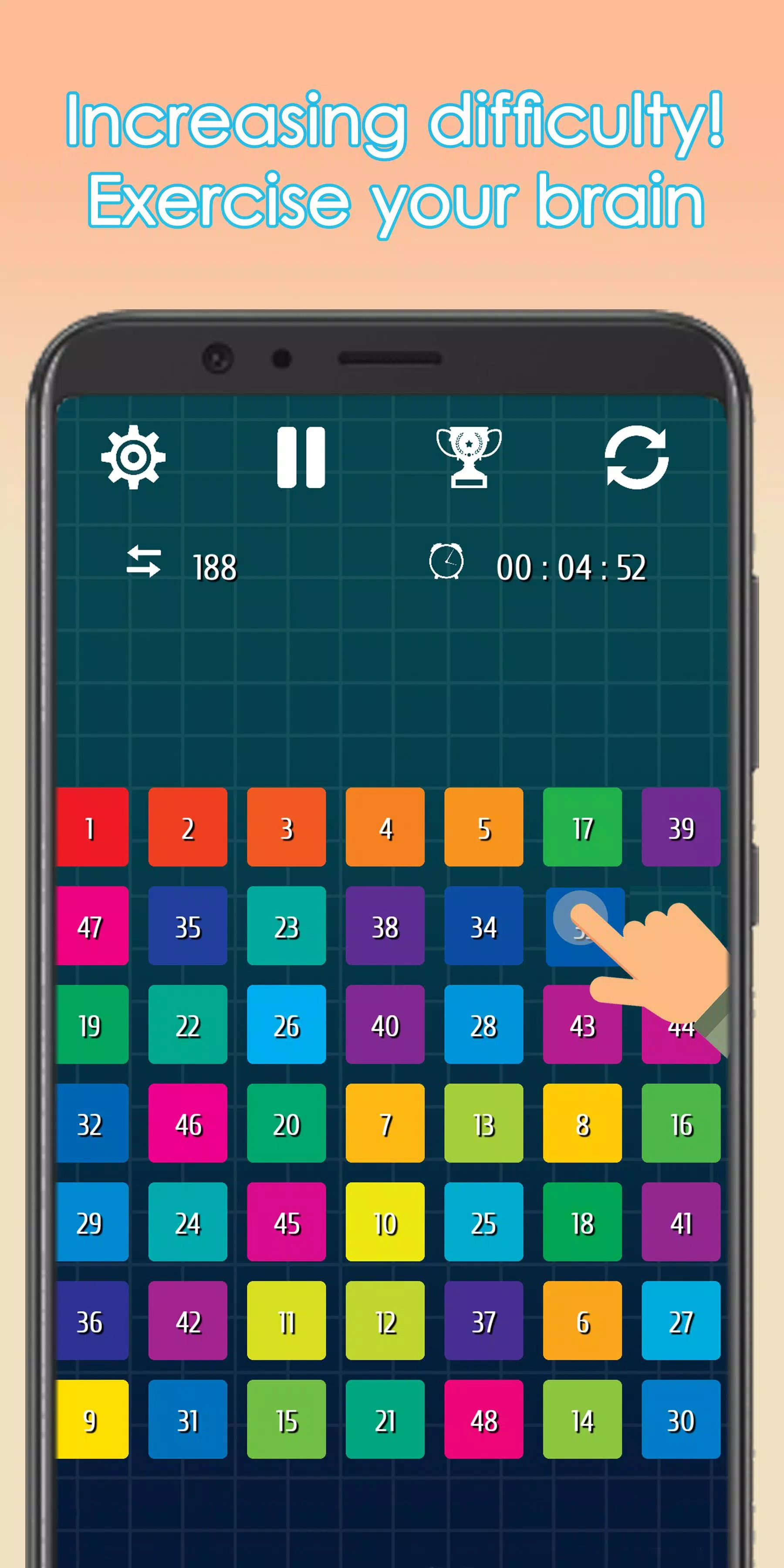15 Puzzle -Fifteen Puzzle Game Tangkapan skrin 3