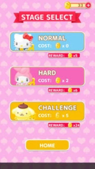 Hello Kitty Solitaire Capture d'écran 2