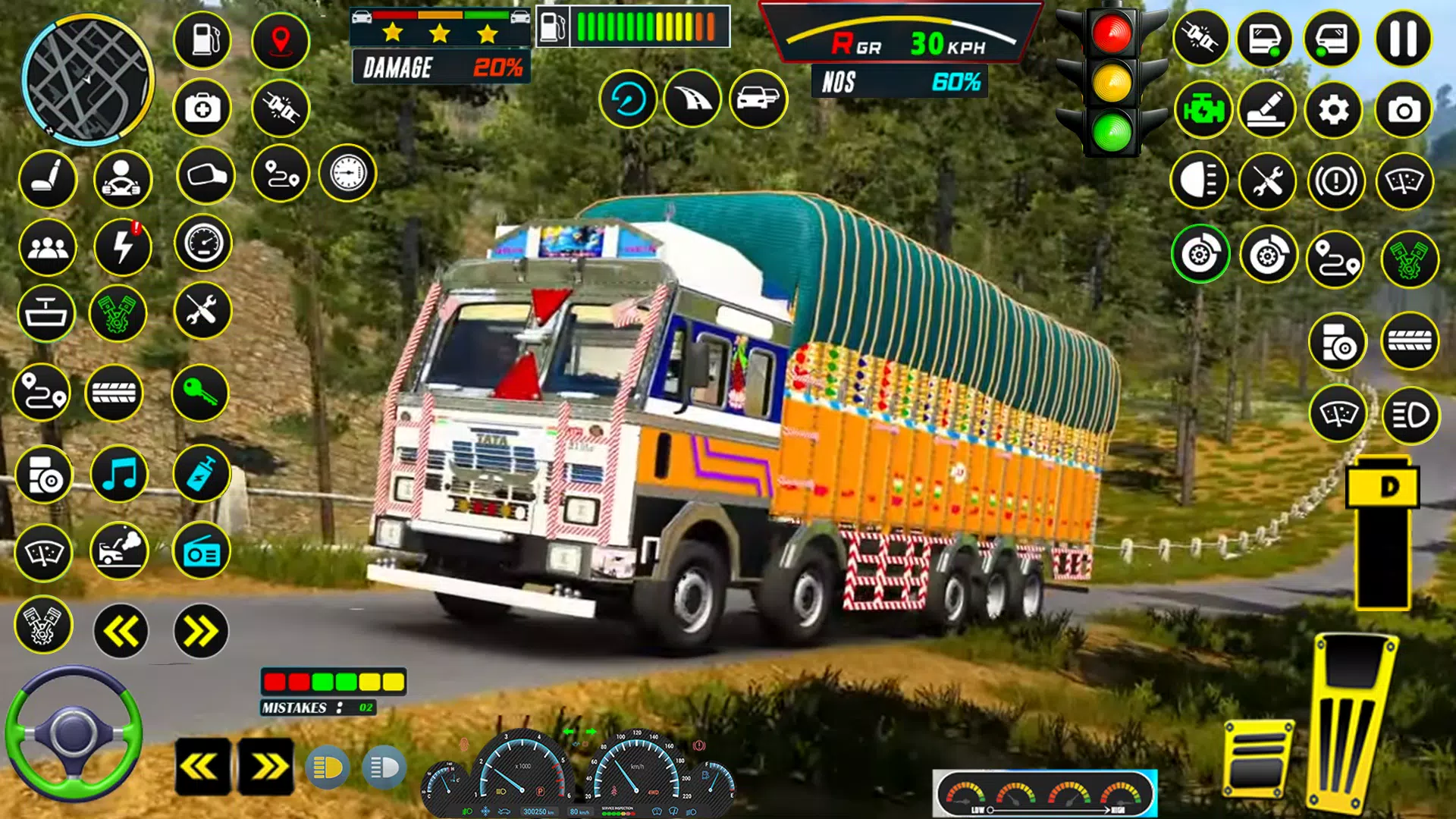 Indian Larry Truck Driving 3D ဖန်သားပြင်ဓာတ်ပုံ 1