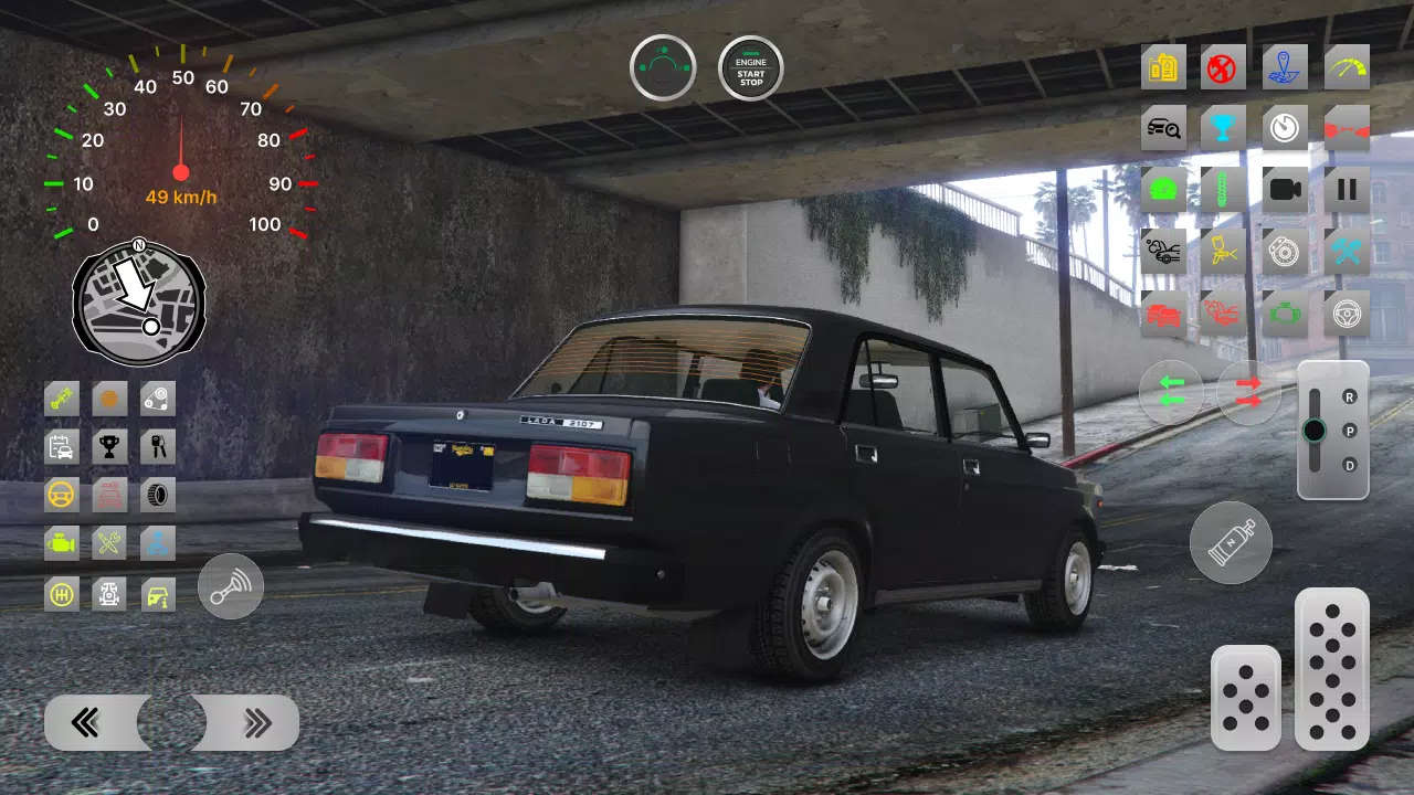 VAZ 2107 Simulator: Drift Lada应用截图第2张