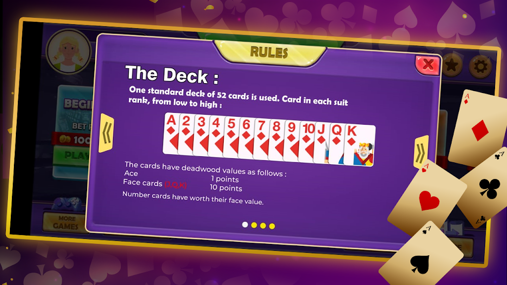 Gin Rummy Multiplayer Earn BTC Скриншот 3