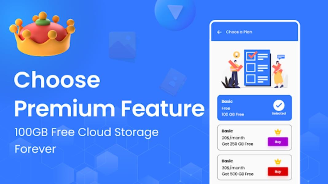 Drive Backup Cloud storage स्क्रीनशॉट 1