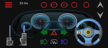 Steering Wheel Emulator(Euro Truck) Captura de tela 0