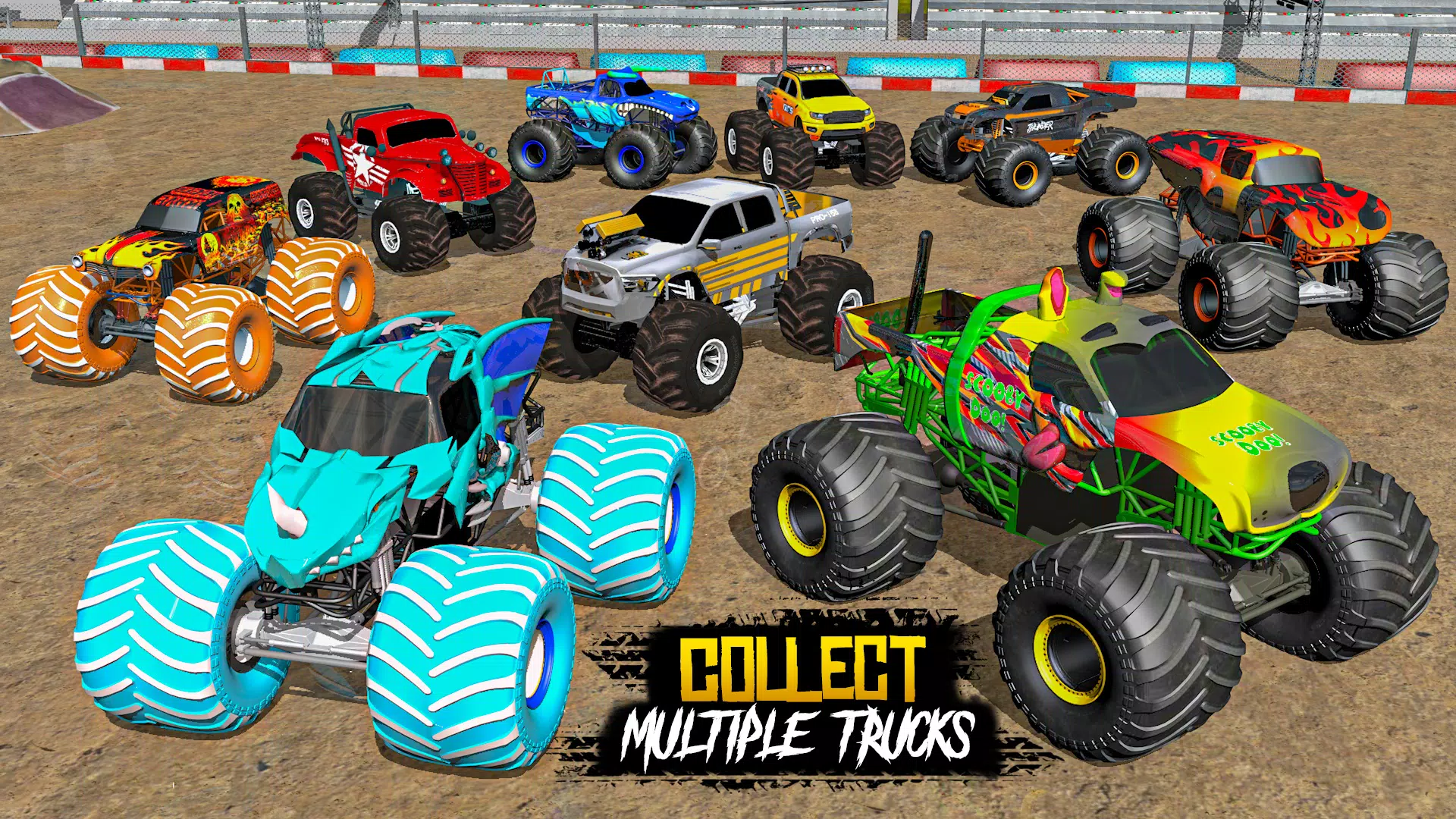 Monster Truck 4x4 Racing Games Captura de pantalla 1