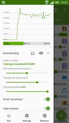 Advanced Download Manager 스크린샷 1