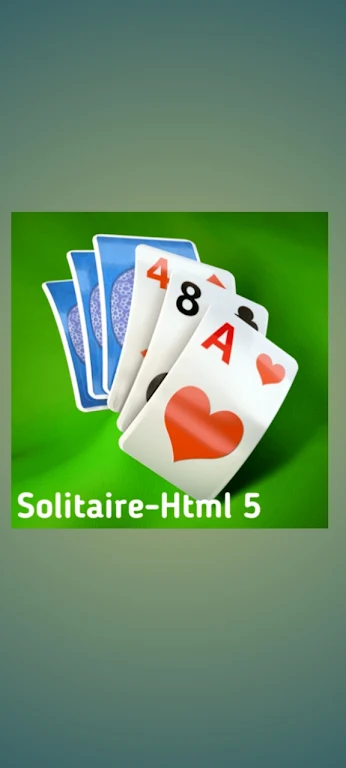 Solitaire Html5 Capture d'écran 0