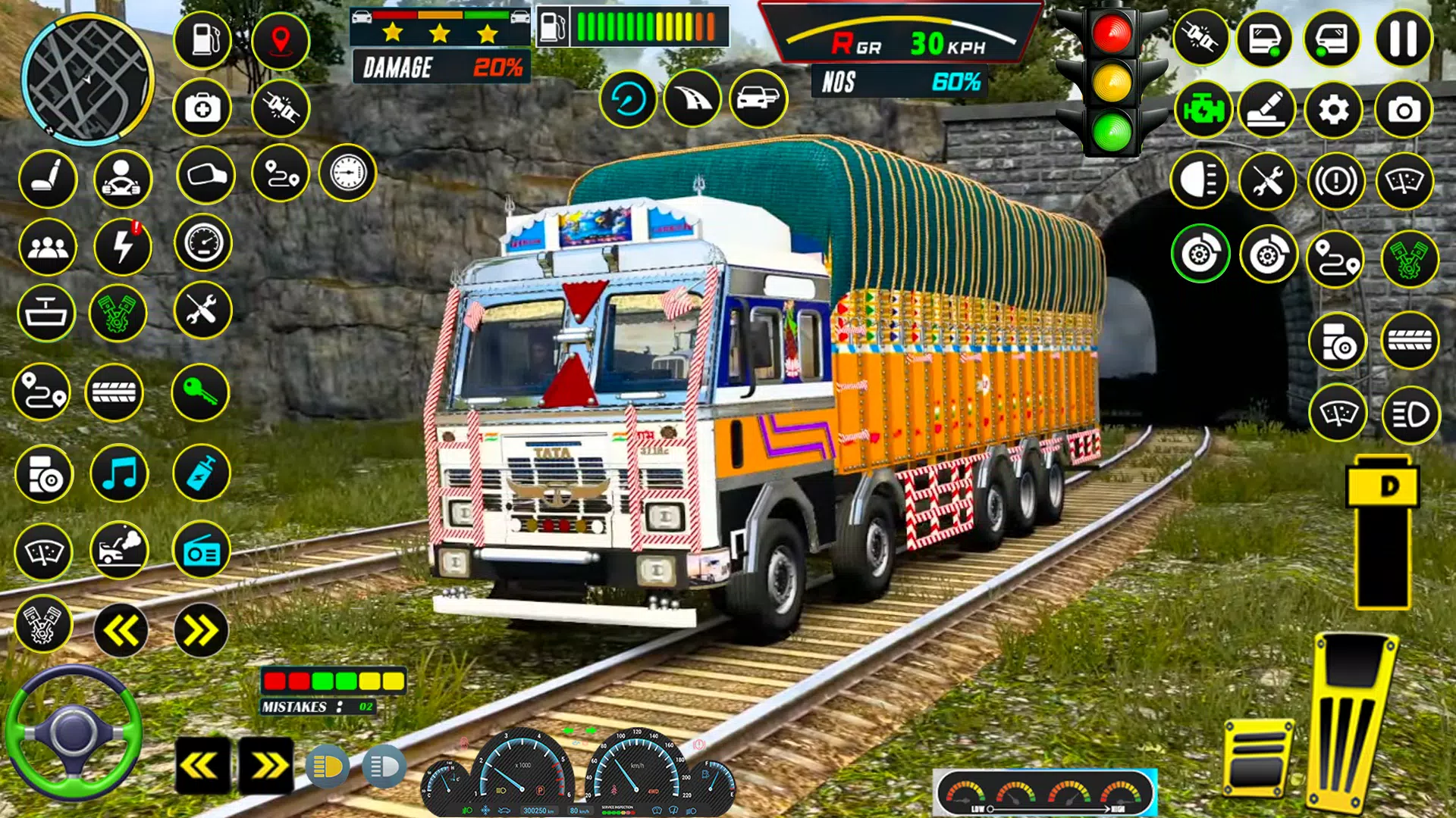 Indian Larry Truck Driving 3D ဖန်သားပြင်ဓာတ်ပုံ 3