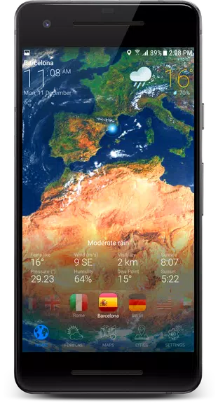 3D EARTH - weather forecast Screenshot 3