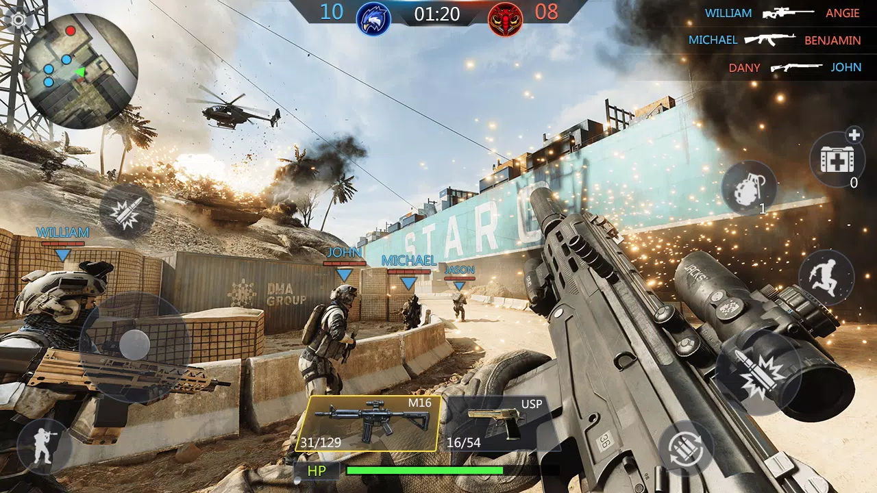 FPS Strike Ops : Modern Arena Tangkapan skrin 3