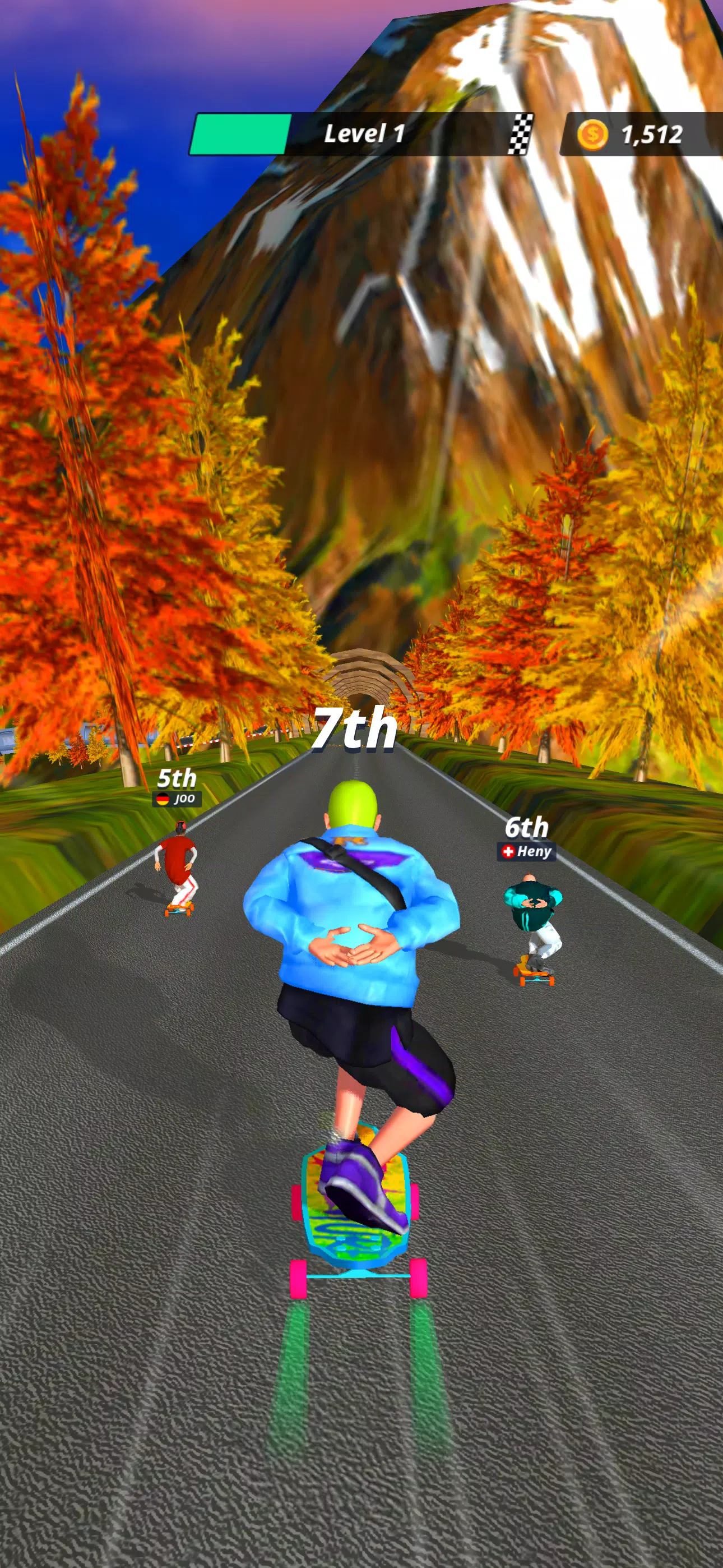 Downhill Racer 스크린샷 1