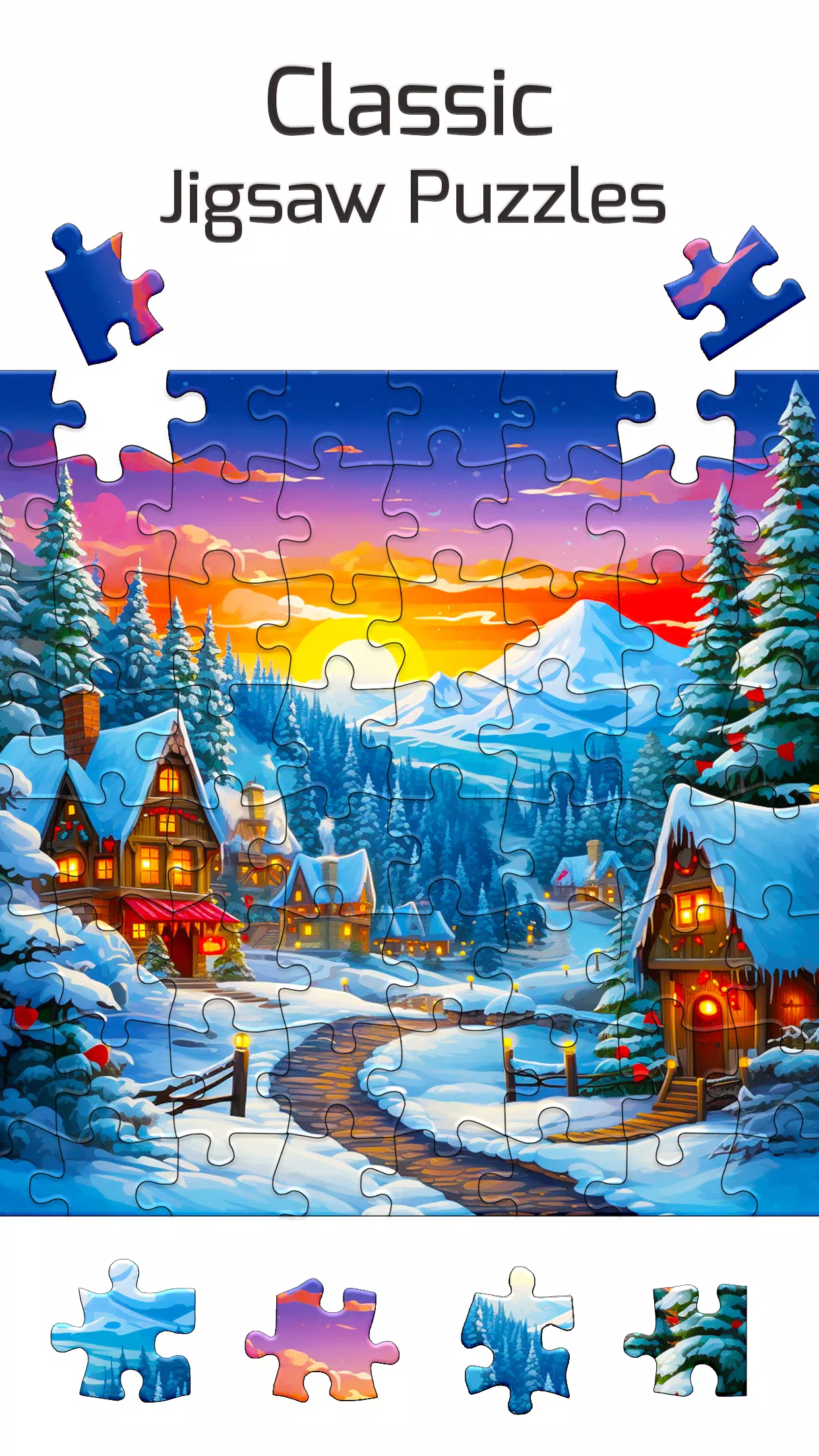 Christmas Jigsaw Puzzles ภาพหน้าจอ 1