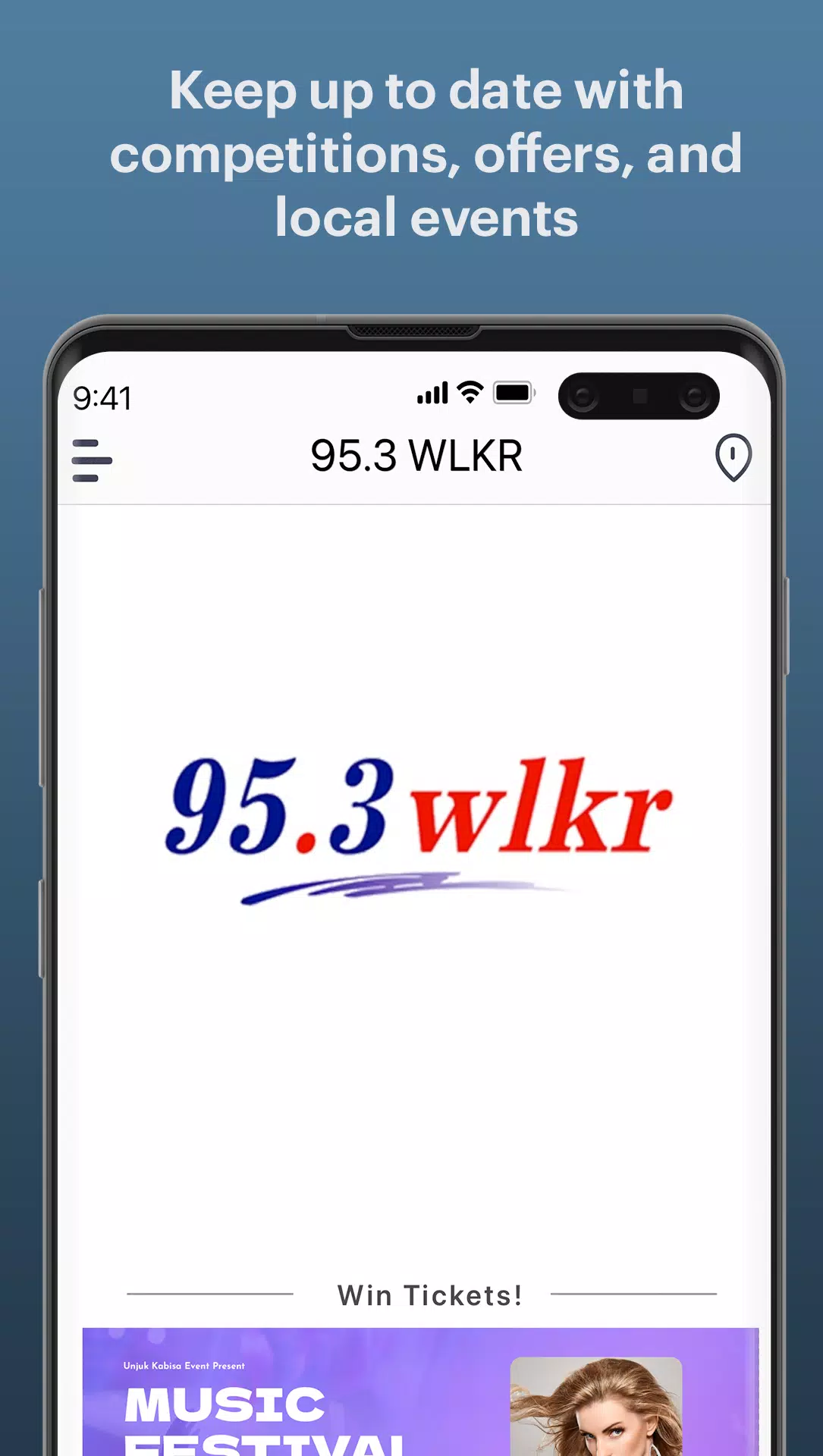 95.3 WLKR Tangkapan skrin 2