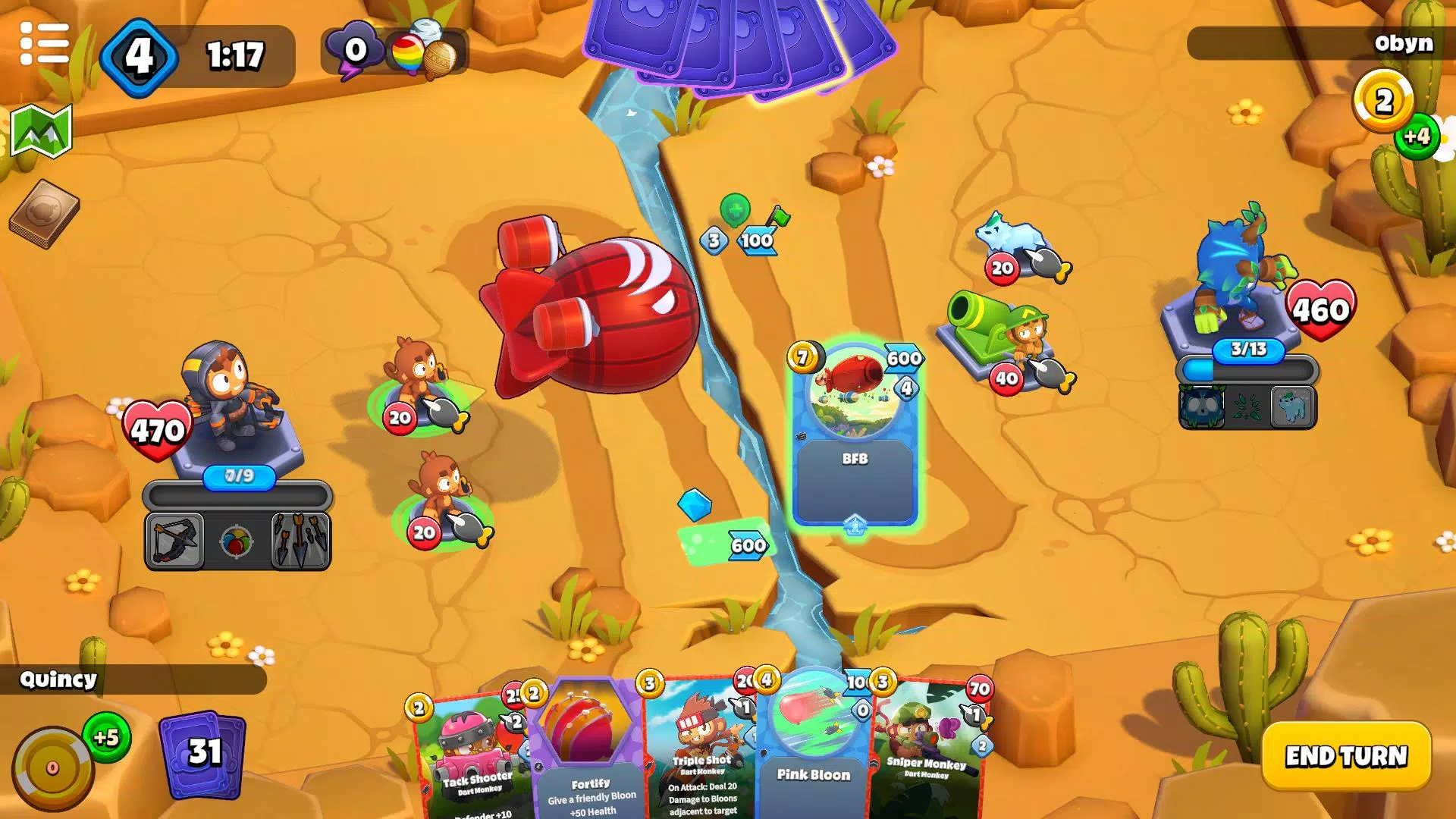 Bloons Card Storm स्क्रीनशॉट 3