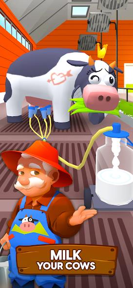 Milk Farm Tycoon Mod ภาพหน้าจอ 0