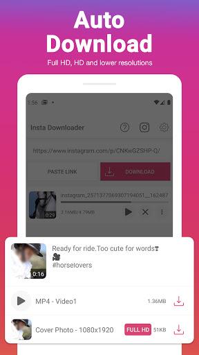 Video Downloader For Insta - IG Stories, Reels Скриншот 2