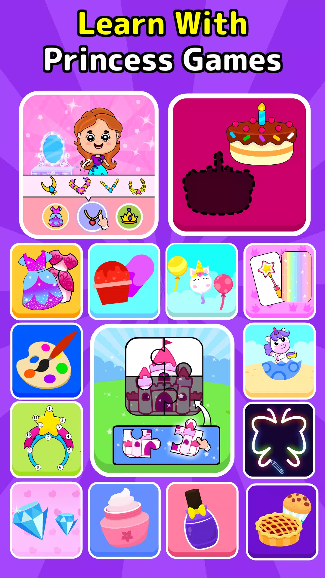 Timpy Baby Princess Phone Game Zrzut ekranu 1