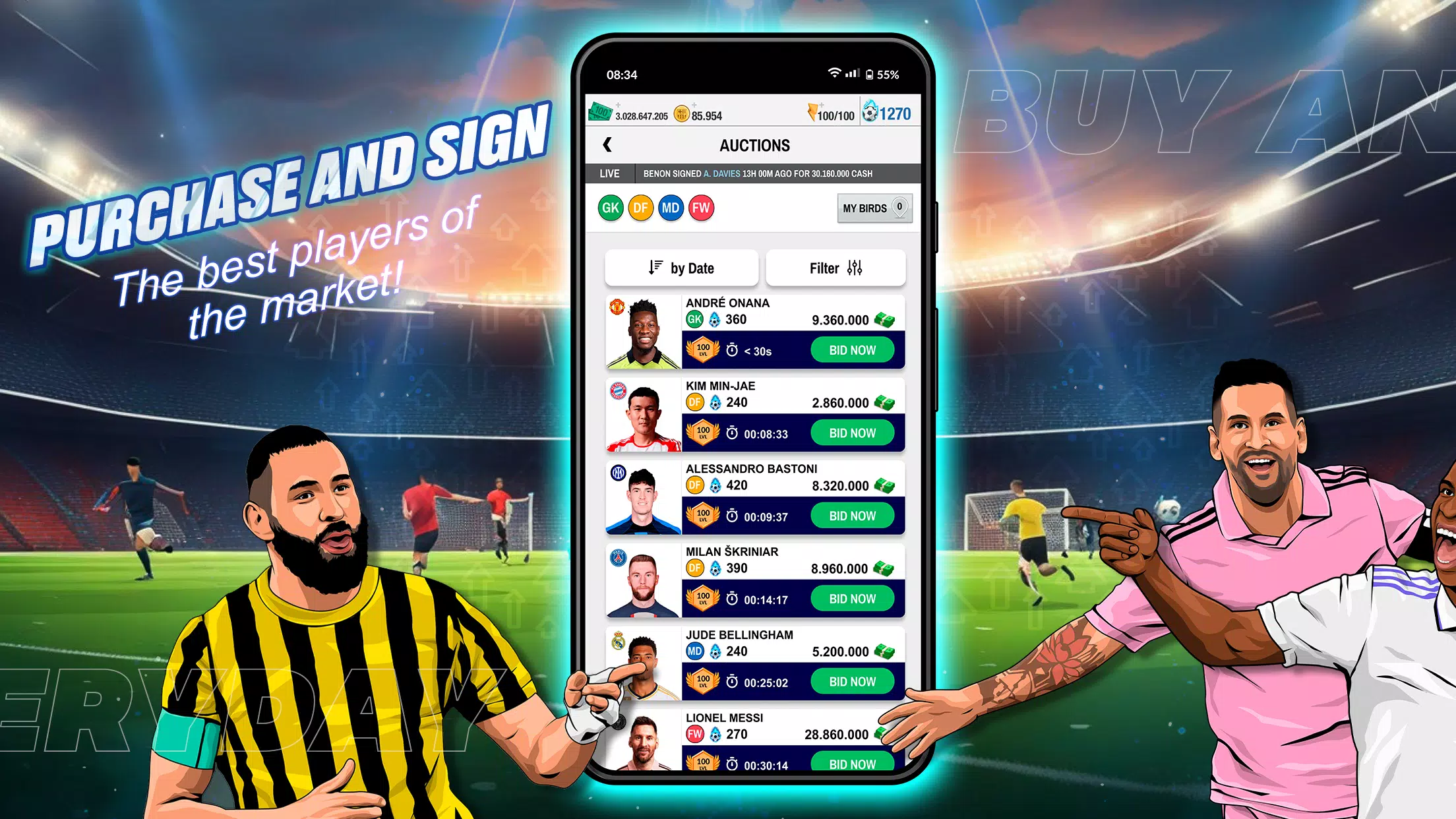 PRO Soccer Fantasy Manager 24 Ekran Görüntüsü 1